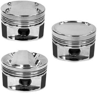 Manley 03-06 EVO VIII/IX 87.0mm-Bore +2.0mm Over Size-10.0/10.5 CR Dish Piston Set with Rings