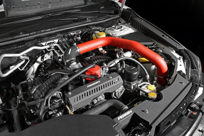 PERRIN 22-26 Subaru WRX Front Mount Intercooler Kit (Red Tubes & Black Core)