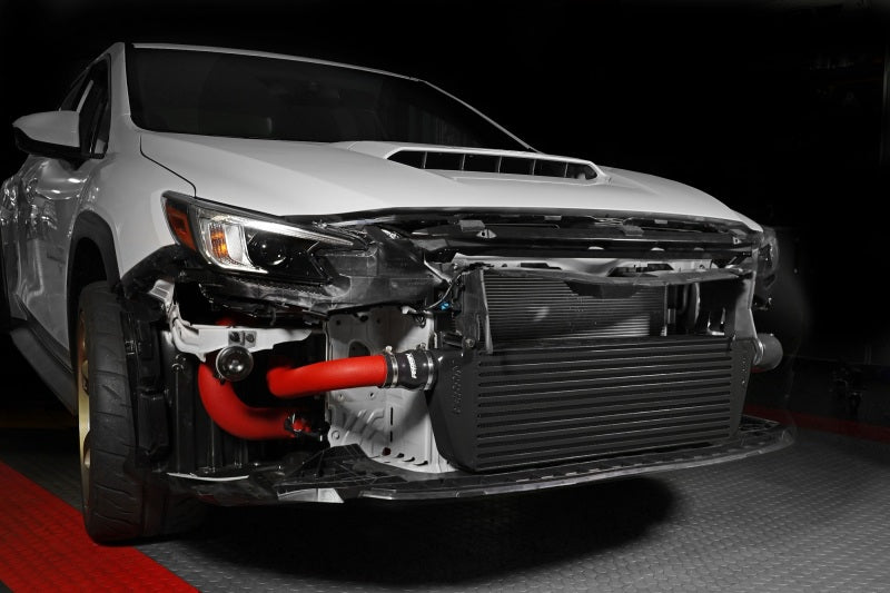 PERRIN 22-26 Subaru WRX Front Mount Intercooler Kit (Red Tubes & Black Core)