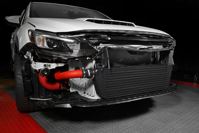 PERRIN 22-26 Subaru WRX Front Mount Intercooler Kit (Red Tubes & Black Core)