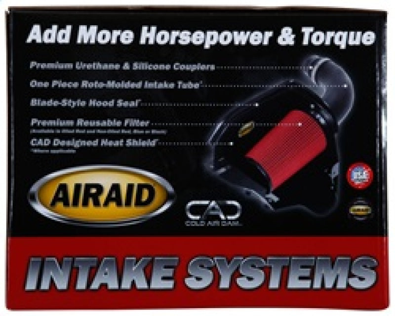 Airaid 16-18 Chevrolet Camaro 3.6L V6 F/I Airaid Jr Intake Kit - Dry / Red Media