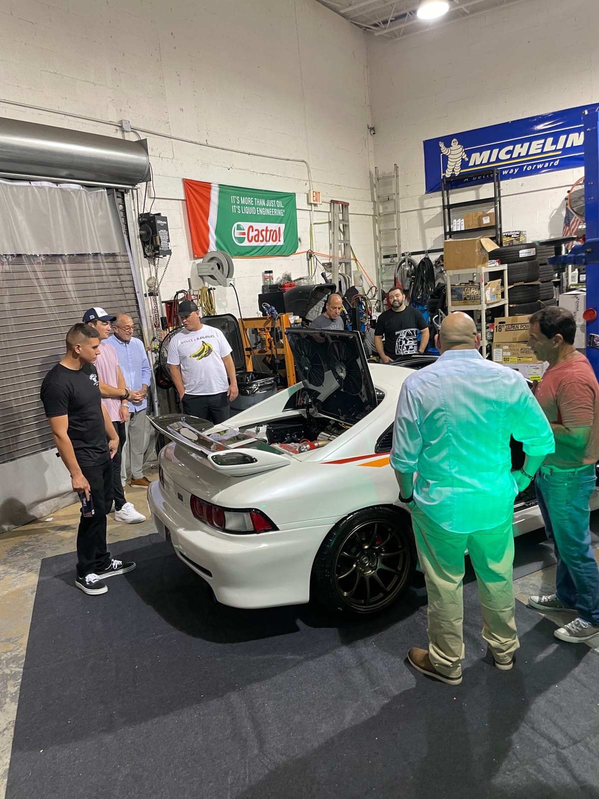The unveiling party for the Velocity Factor MR2